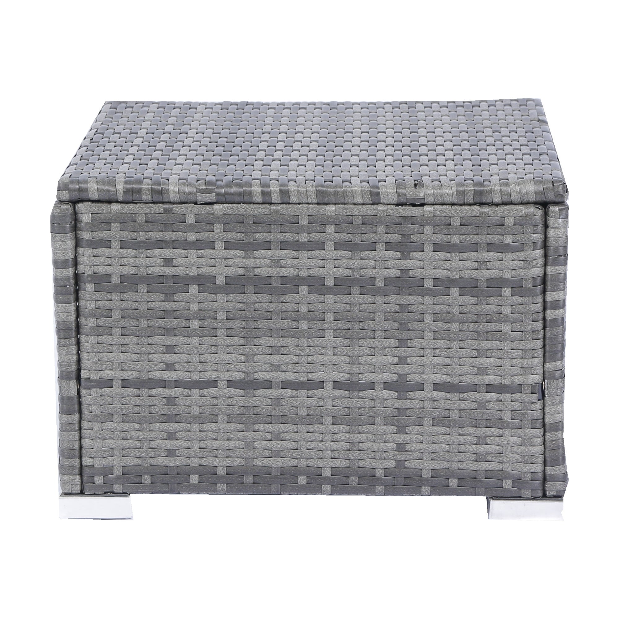 8 Piece Patio Sectional Wicker Rattan Outdoor Sofa Set with Storage Box