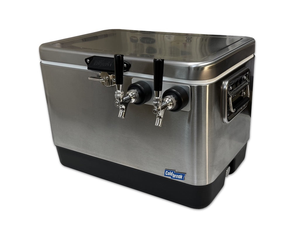 ColdOne™ Duo, 2-Tap, Portable Kegerator