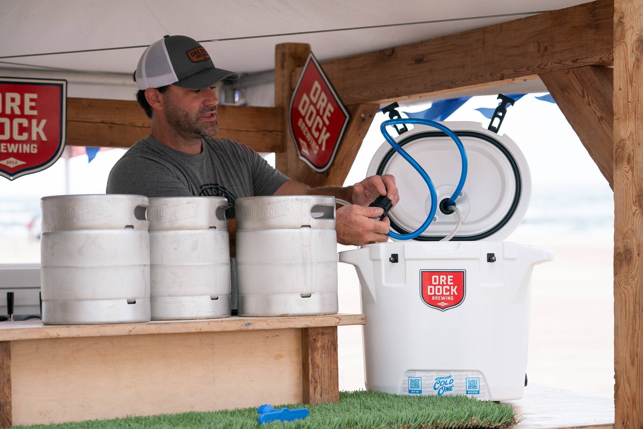 ColdOne™ Pro, Portable Kegerator