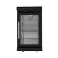 Large Black Stainless Steel Single-Door Fridge For Outdoor Kitchen Islands (SAK15296)