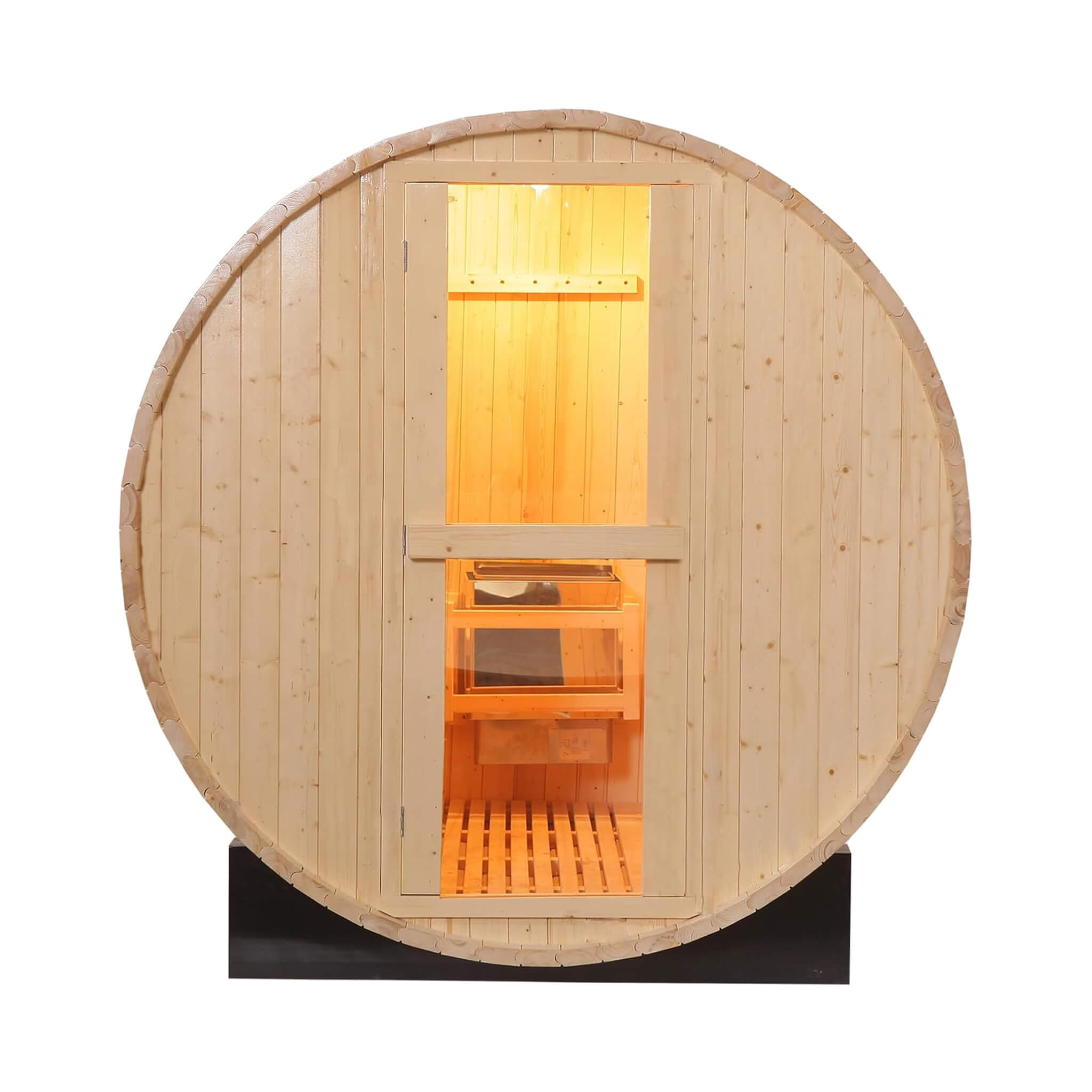 Barrel Sauna - Thermora Premium Outdoor Pinewood with 4.5KW Heater