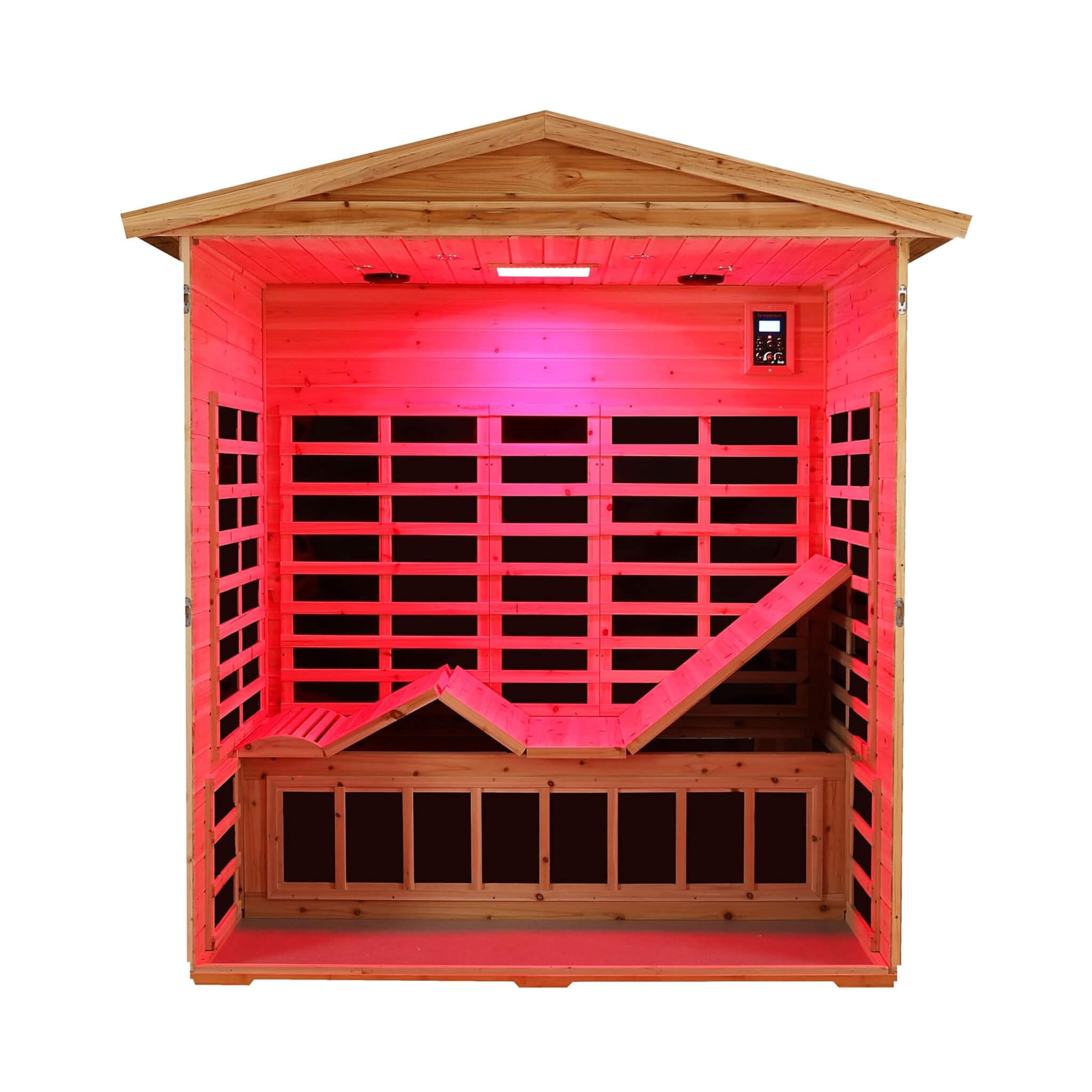 Infrared Sauna - Thermora Deluxe 3-Person Outdoor Low EMF