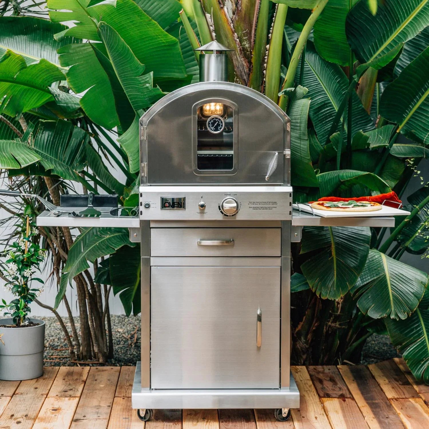 Freestanding Gas Pizza Oven - Summerset 60" Outdoor