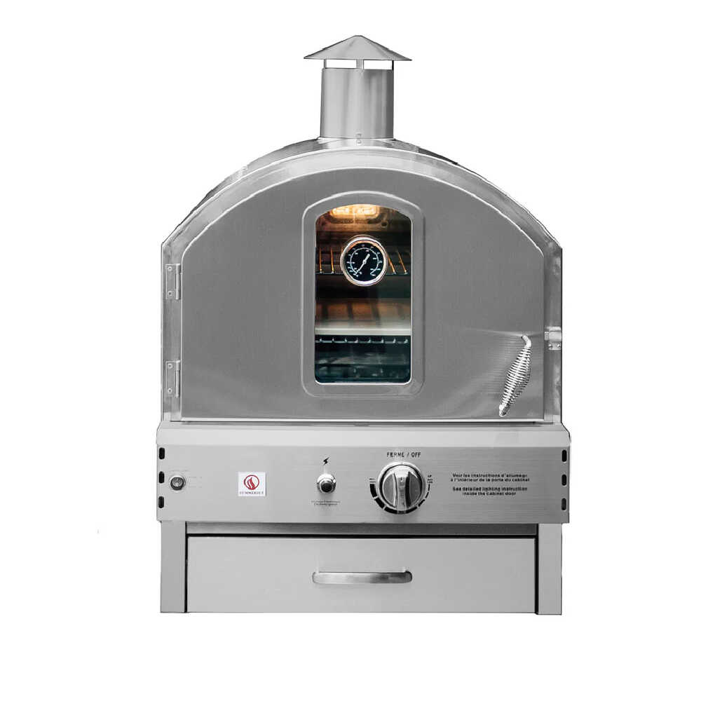 Built-In Gas Pizza Oven - Summerset Outdoor Countertop