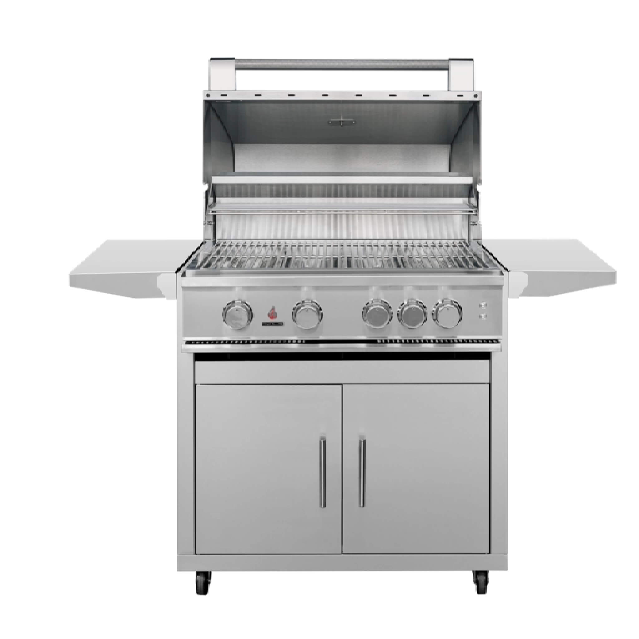 TrueFlame E-Series Stainless Steel Gas Freestanding Grill With Cart [TFE25/32] (SAK96473)